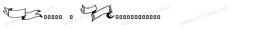 Frames n Riboons字体转换